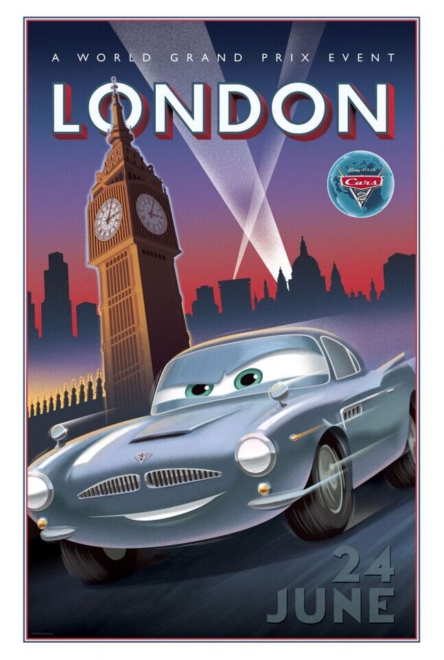 Cars 2 (2011) - poster 12