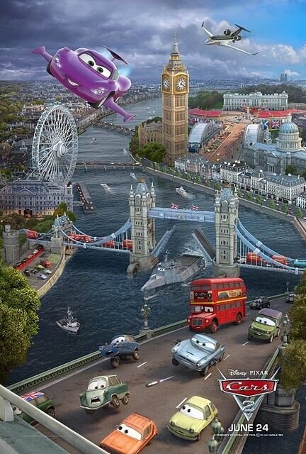 Cars 2 (2011) - poster 11