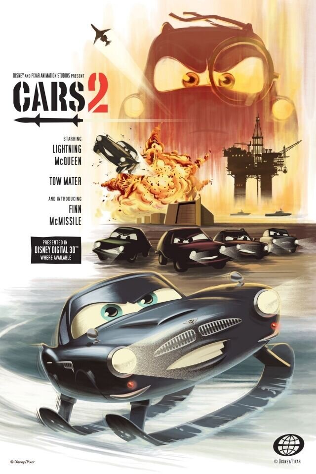 Cars 2 (2011) - poster 18