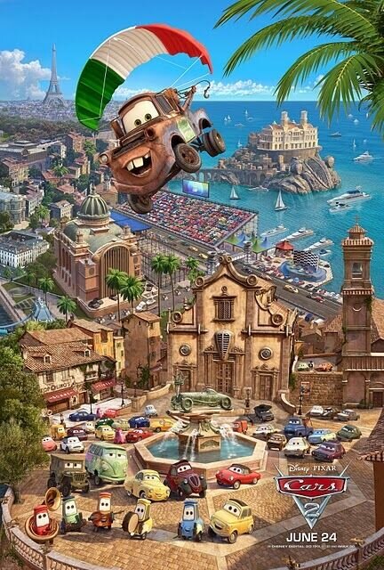Cars 2 (2011) - poster 10