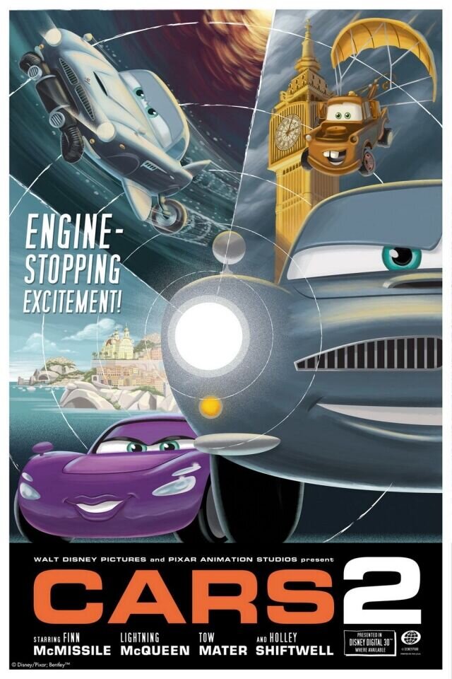 Cars 2 (2011) - poster 21