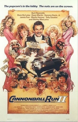 Гонки "Пушечное ядро" 2 (1984) - постер 1