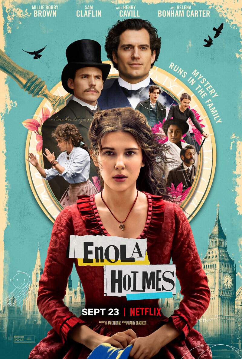 Enola Holmes (2020) - poster 2