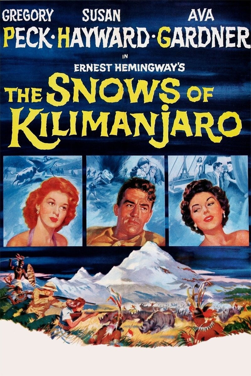 Снега Килиманджаро (1952) - постер 2