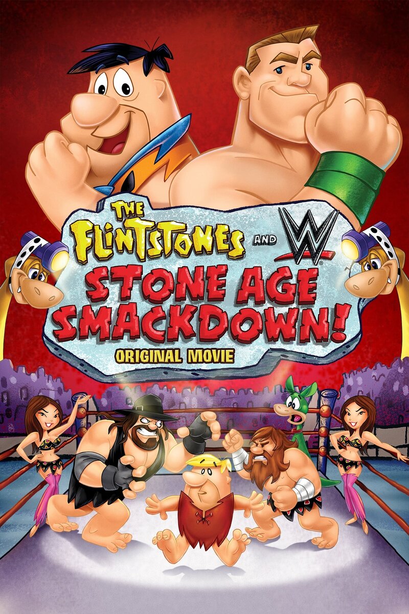 The Flintstones & WWE: Stone Age Smackdown (2015) - poster 1
