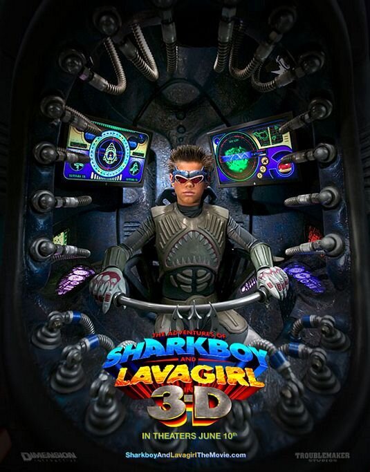 Приключения Шарк-боя и Лавы 3D (2005) - постер 2