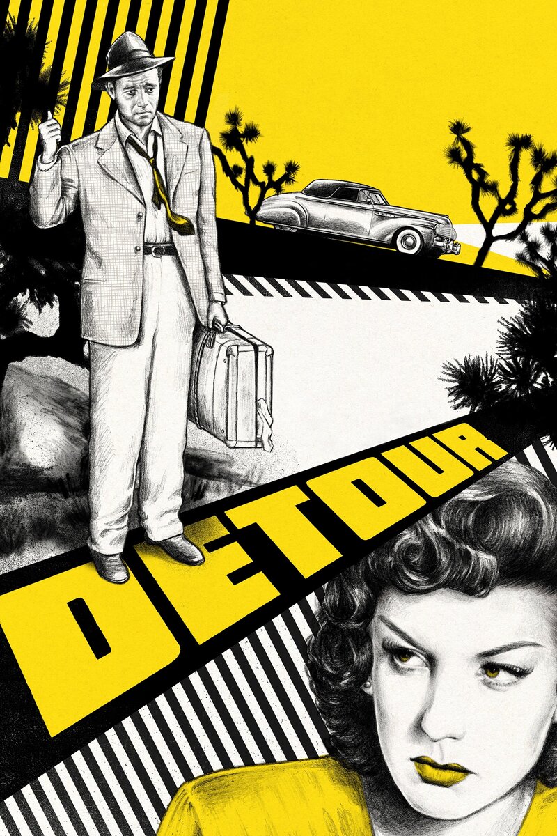 Detour (1945) - poster 1