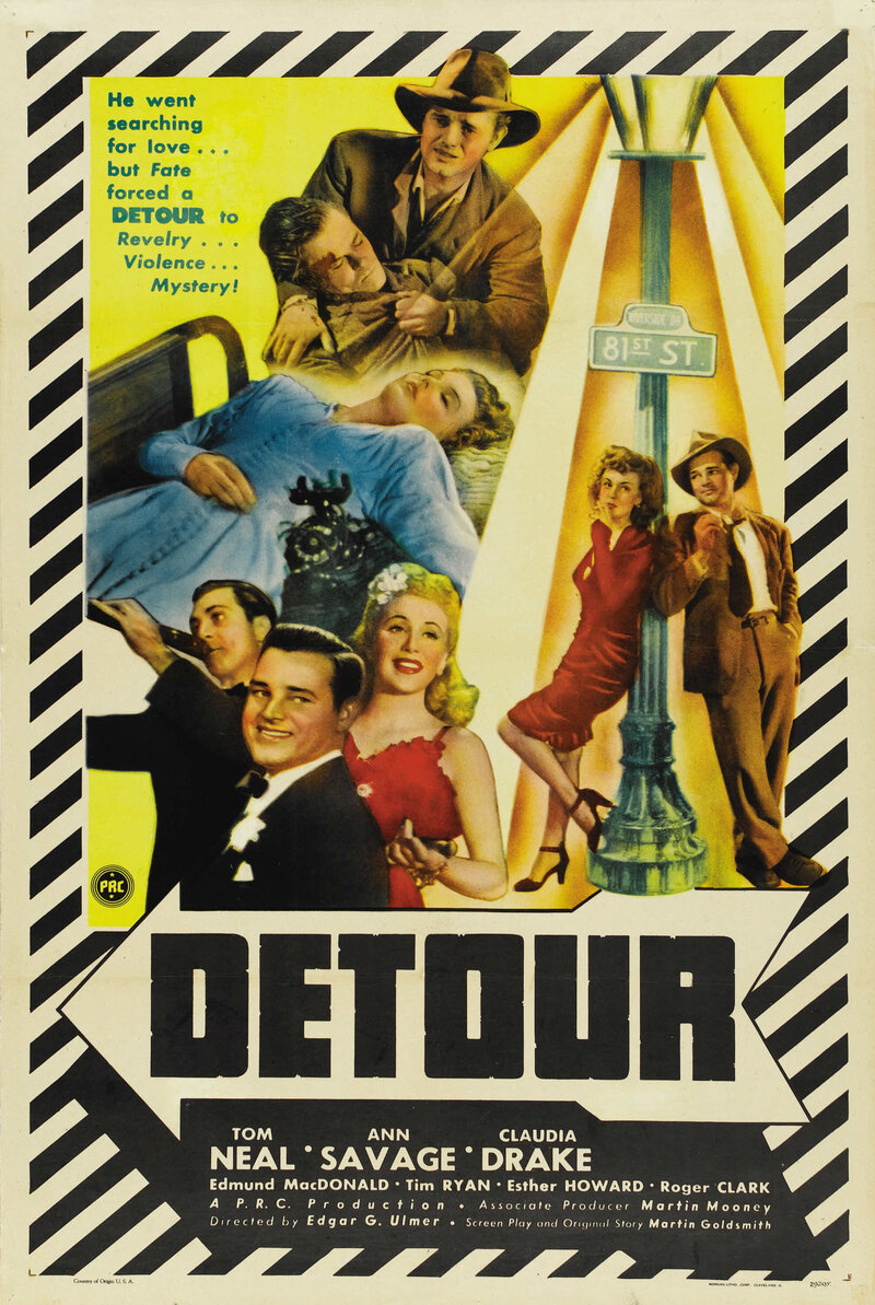 Detour (1945) - poster 2