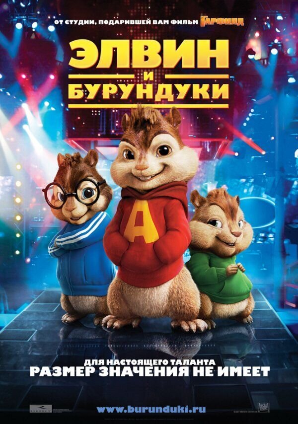 Alvin and the Chipmunks (2007) - poster 2