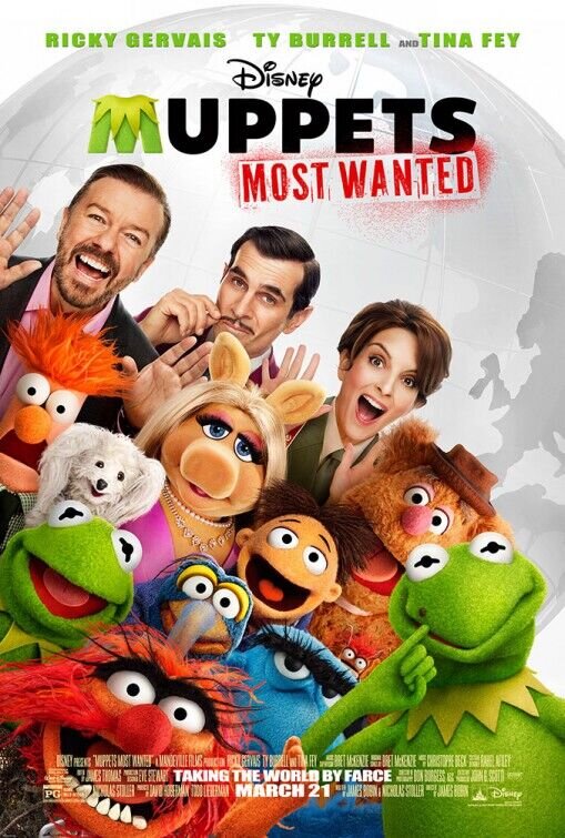 Muppets Most Wanted (2014) - poster 2