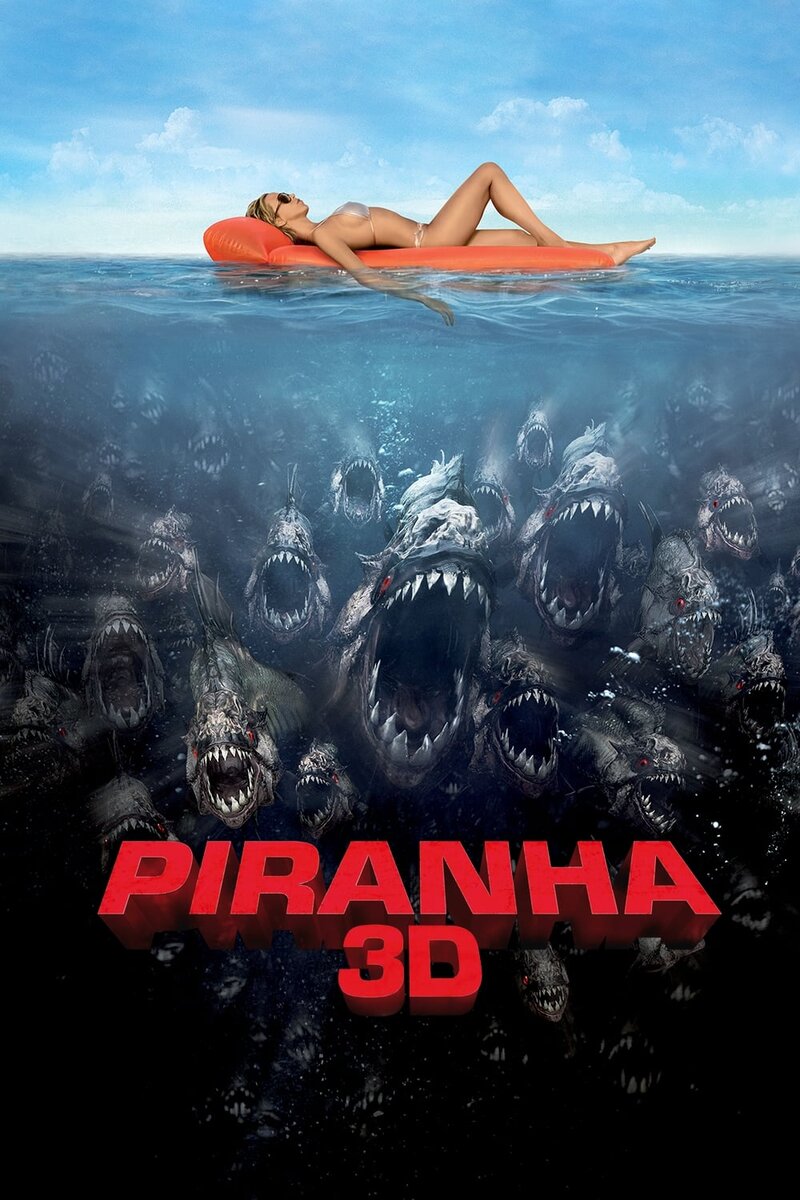 Пираньи 3D (2010) - постер 2