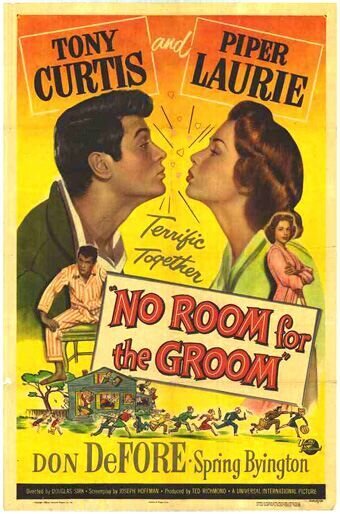No Room for the Groom (1952) - poster 2