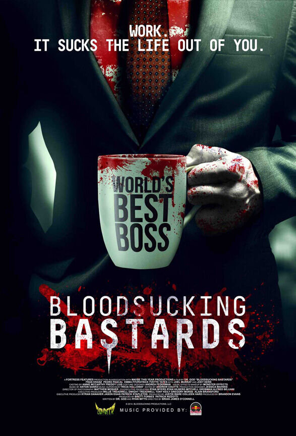 Bloodsucking Bastards (2015) - poster 1