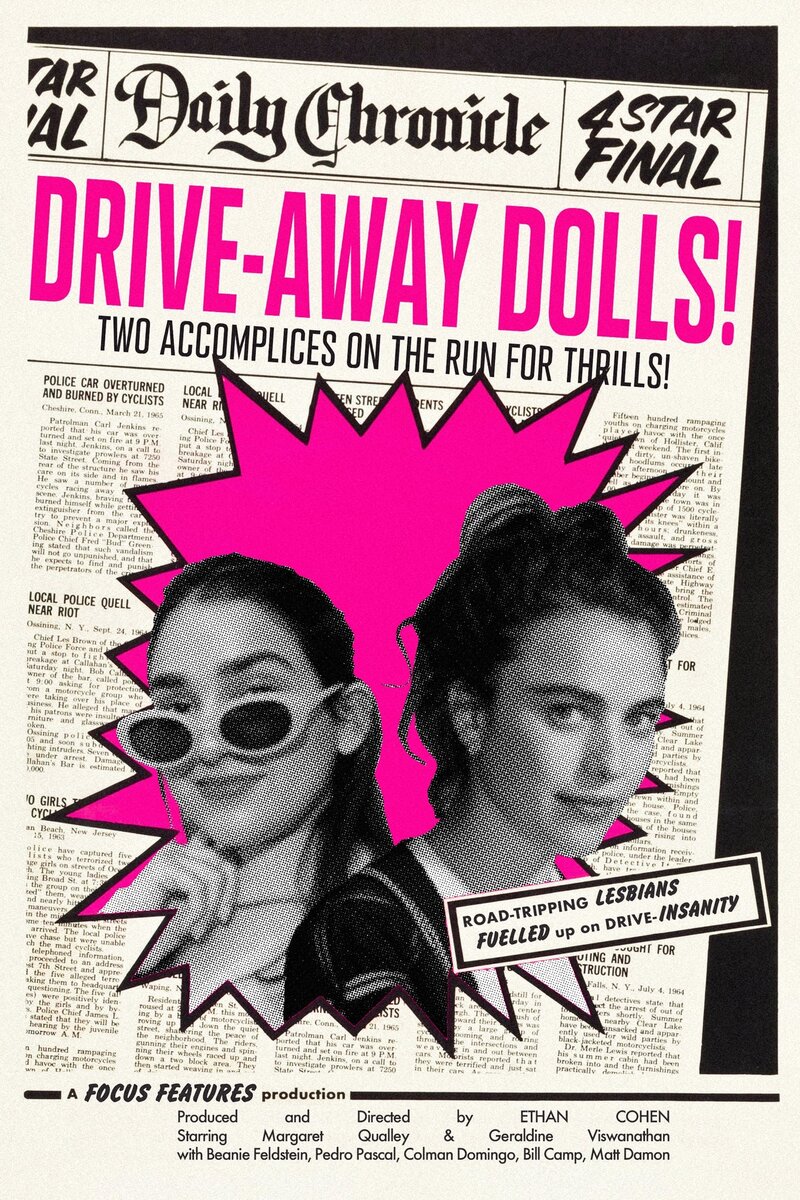 Drive-Away Dolls (2024) - poster 4