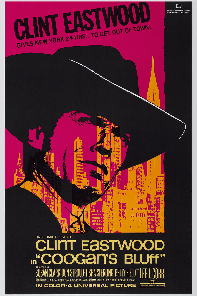 Coogan's Bluff (1968) - poster 1