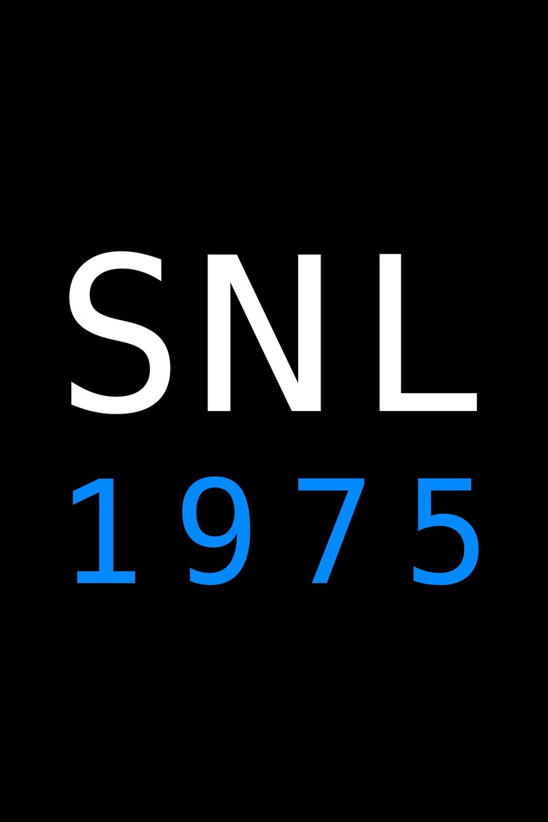SNL 1975 (2024) - poster 2