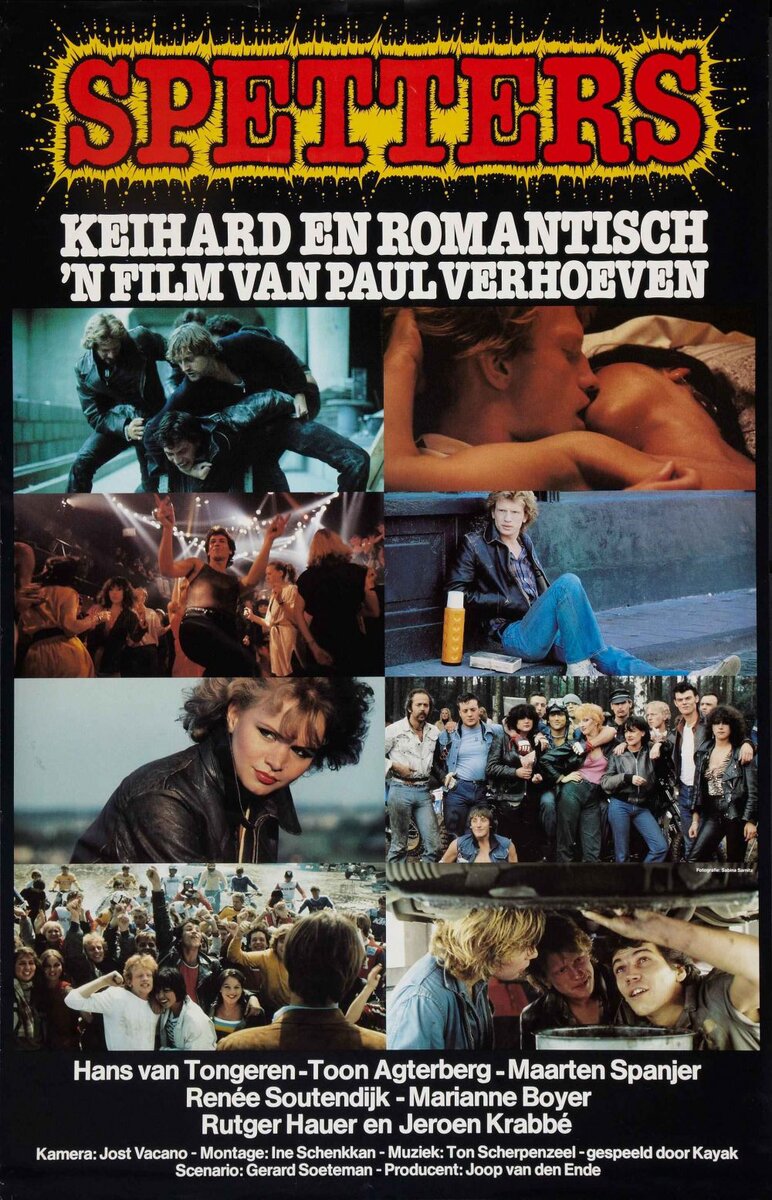Spetters (1980) - poster 2