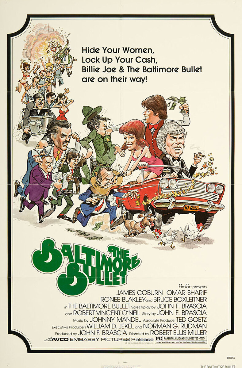 The Baltimore Bullet (1980) - poster 1