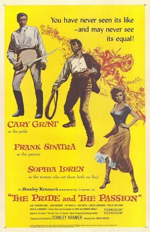 The Pride and the Passion (1957) - poster 2