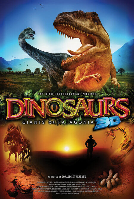 Динозавры 3D: гиганты Патагонии (2007) - постер 1