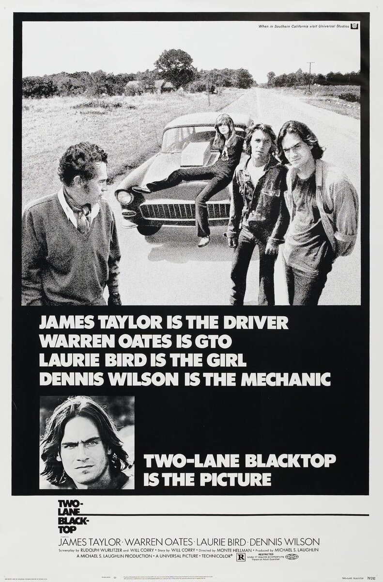 Two-Lane Blacktop (1971) - poster 1