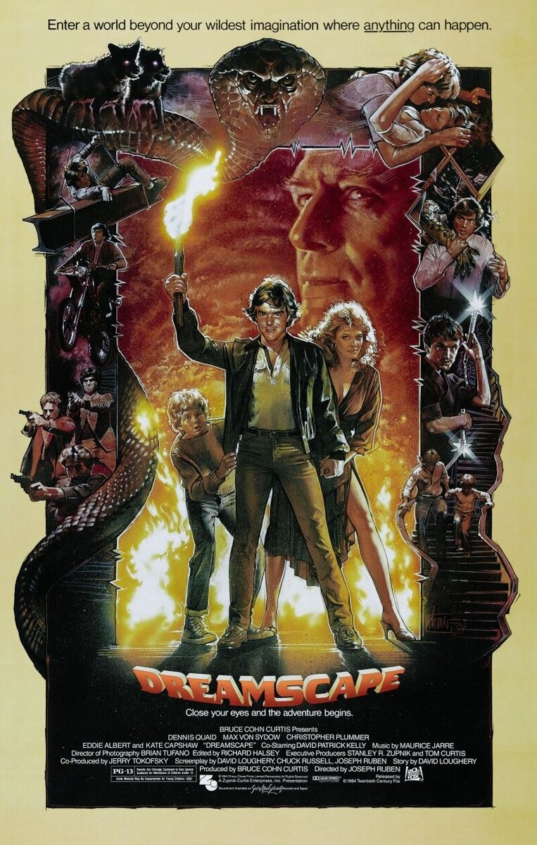 Dreamscape (1984) - poster 2