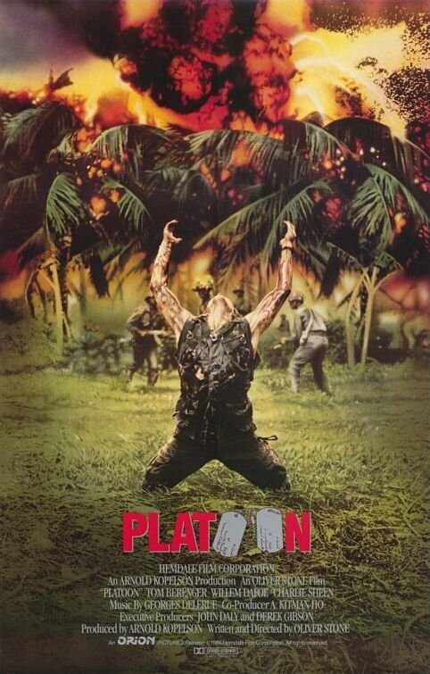 Platoon (1986) - poster 2