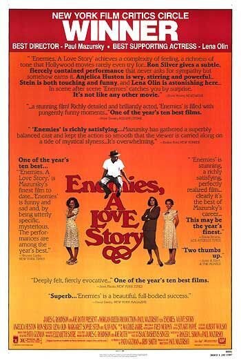 Enemies: A Love Story (1989) - poster 2