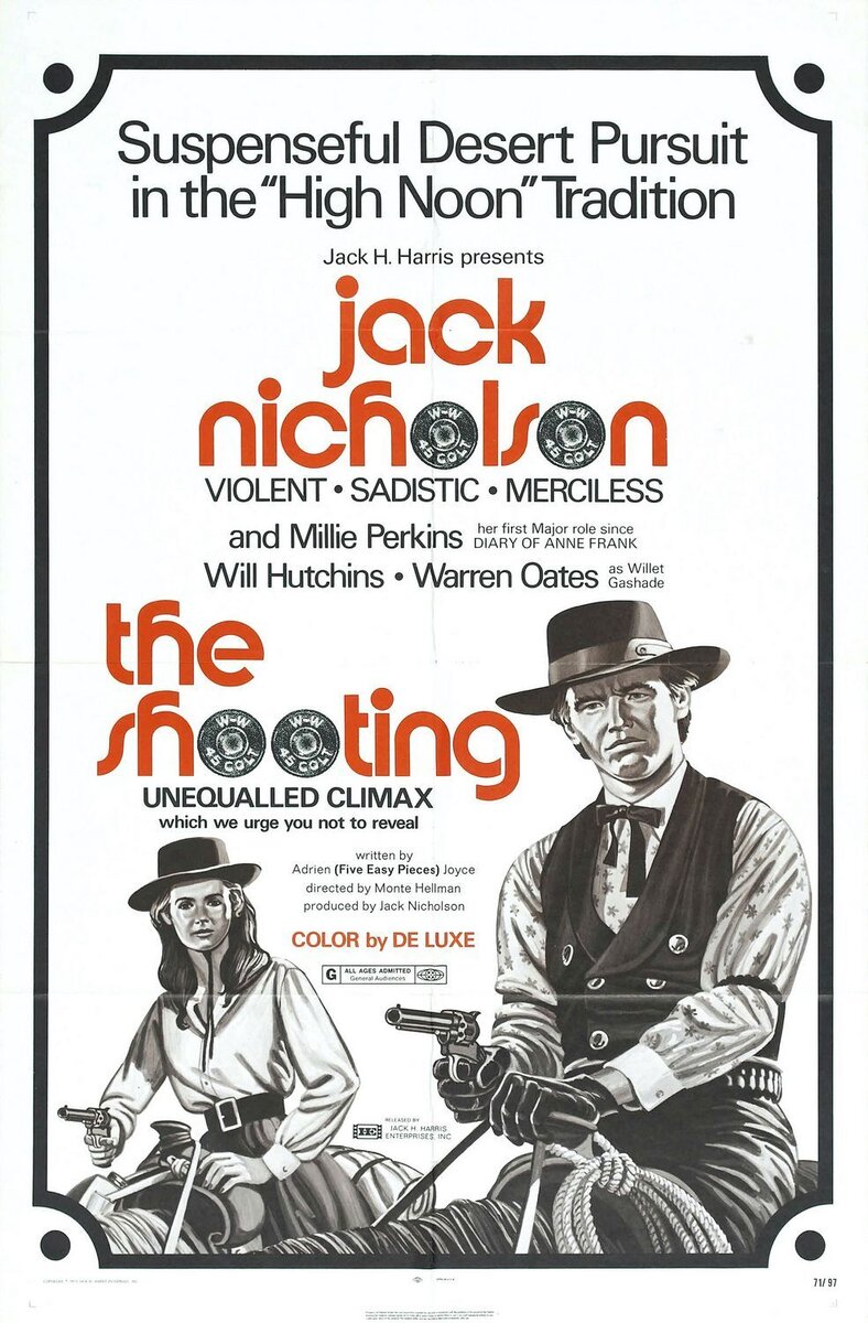 The Shooting (1968) - poster 2
