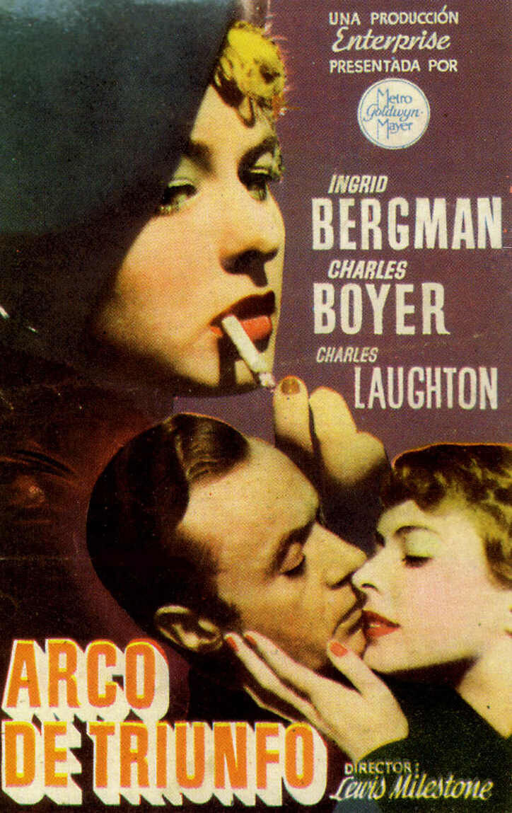 Arch of Triumph (1948) - poster 2