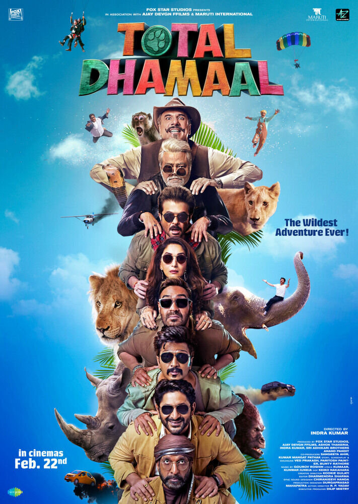 Total Dhamaal (2019) - poster 1