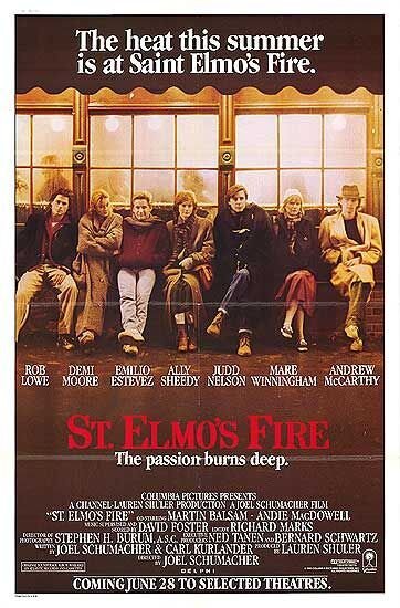 St. Elmo's Fire (1985) - poster 2