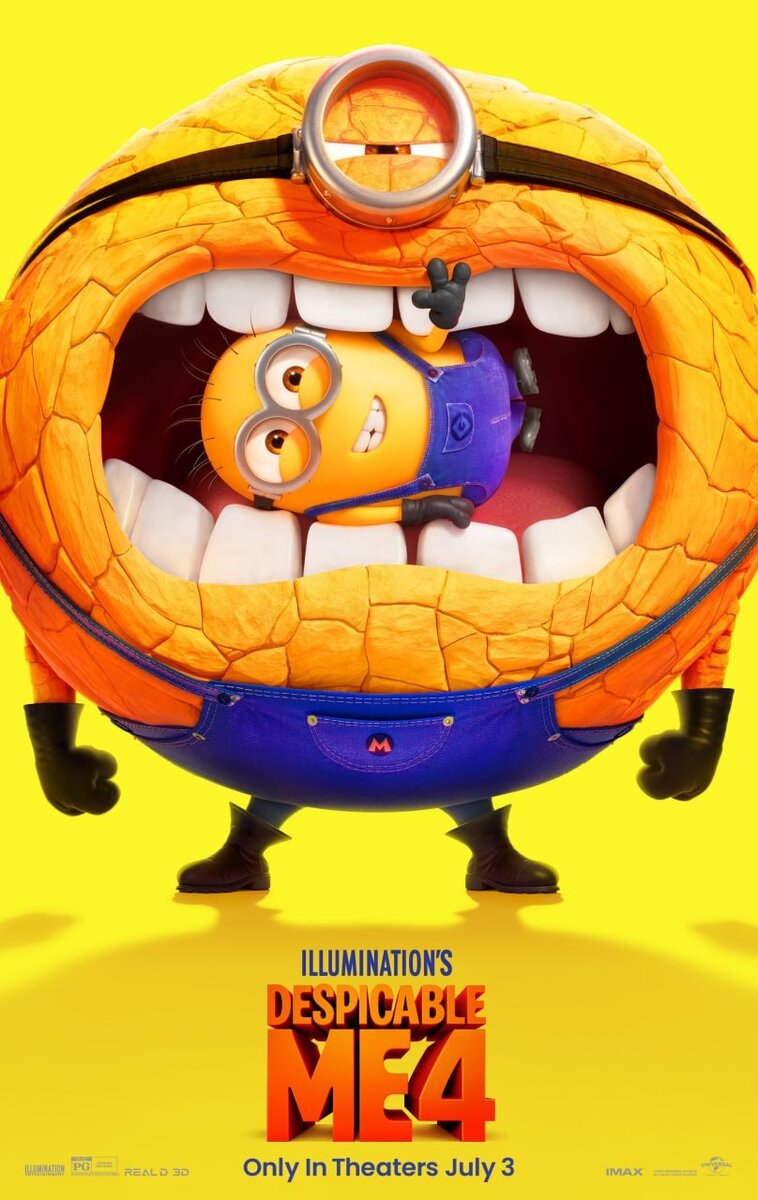Despicable Me 4 (2024) - poster 1