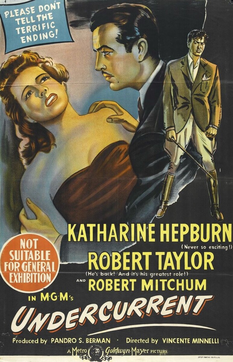 Подводное течение (1946) - постер 1