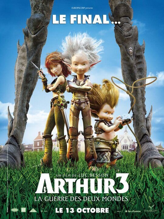 Arthur 3: The War of the Two Worlds (2010) - poster 3
