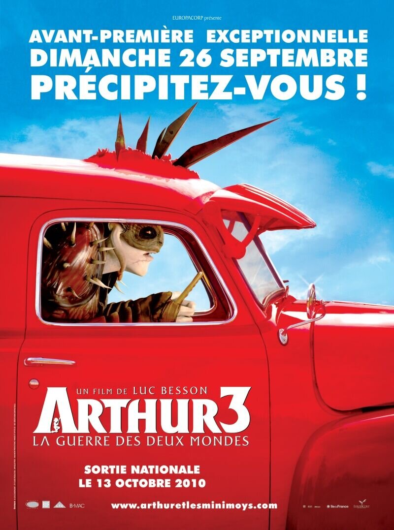 Arthur 3: The War of the Two Worlds (2010) - poster 4