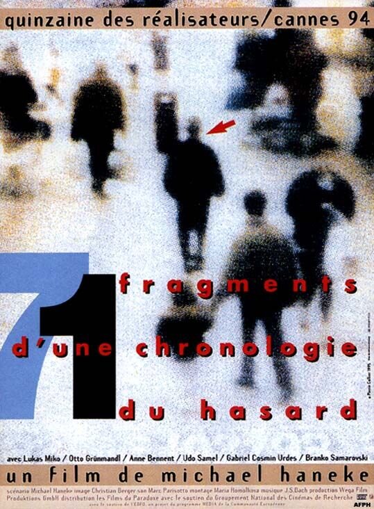 71 фрагмент хронологии случайностей (1994) - постер 1