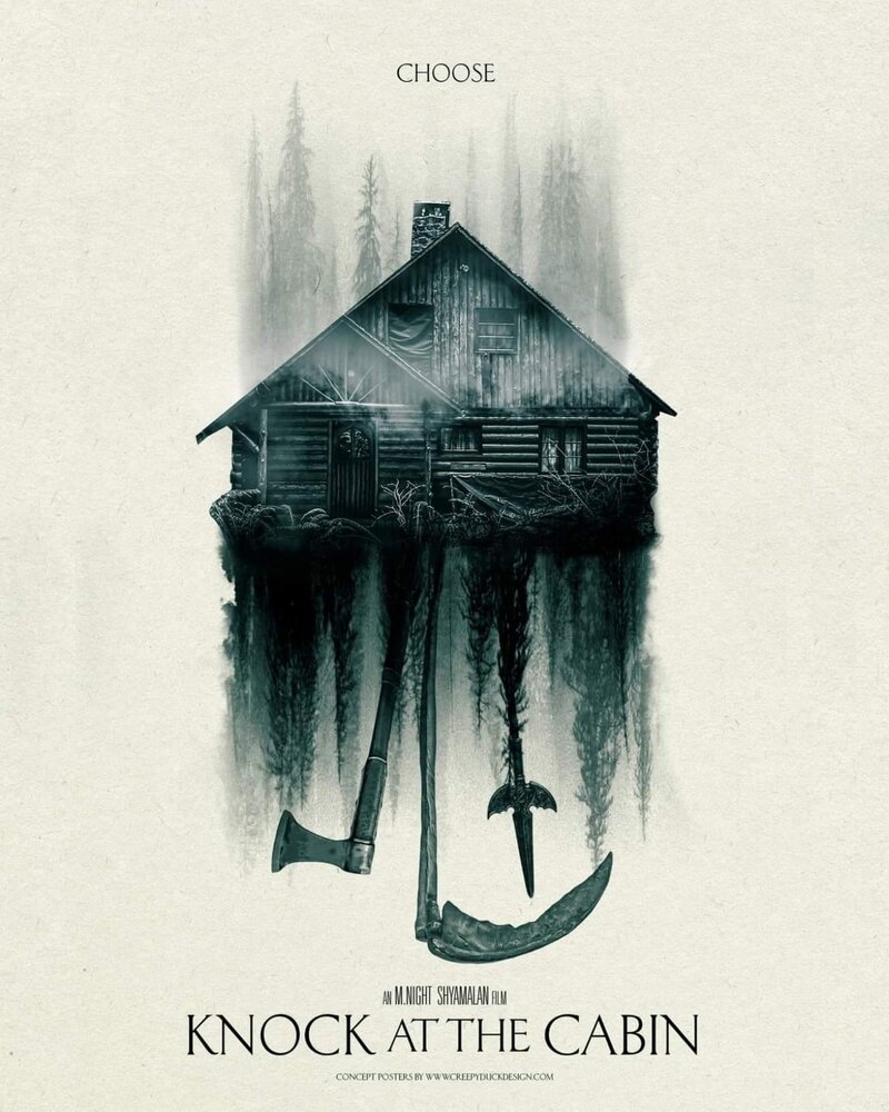 Knock at the Cabin (2023) - poster 2