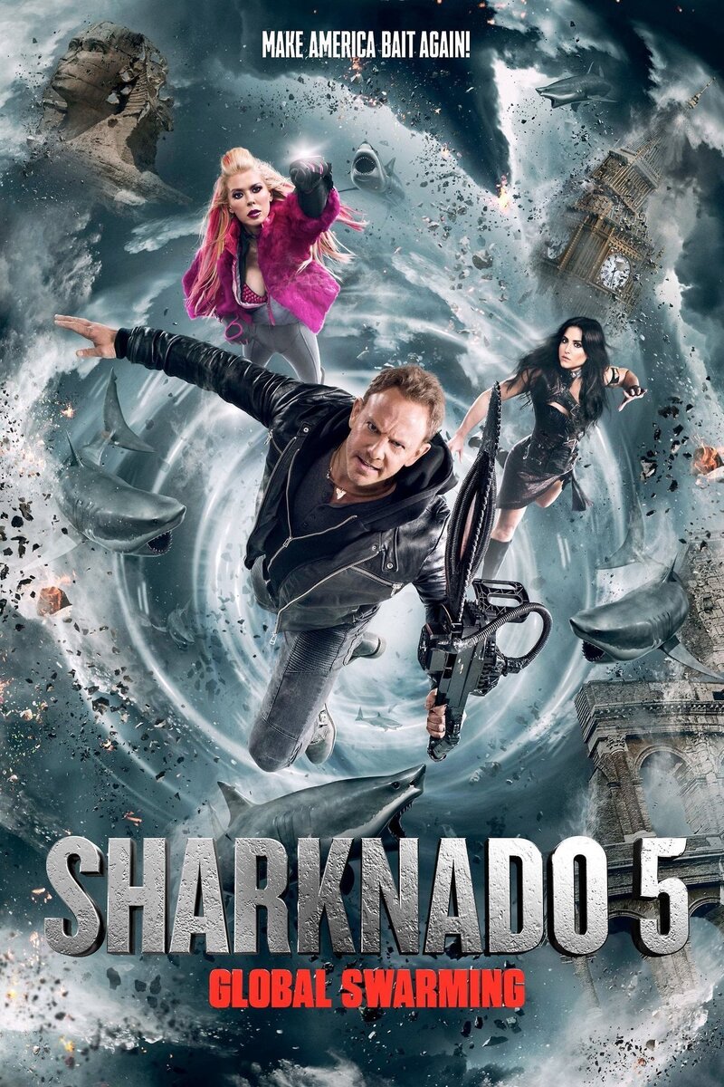 Sharknado 5: Global Swarming (2017) - poster 1