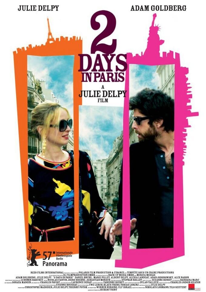 2 Days in Paris (2007) - poster 2
