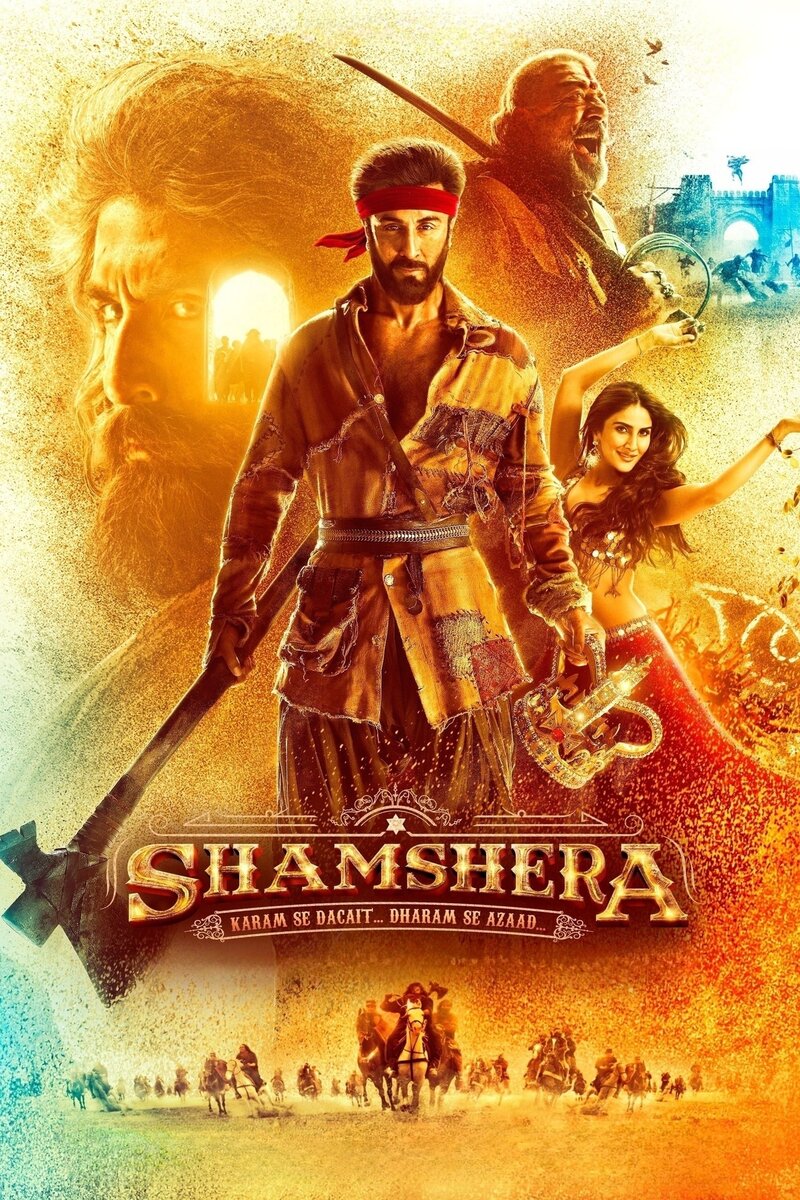 Shamshera (2022) - poster 1