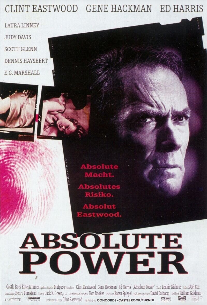 Absolute Power (1997) - poster 2
