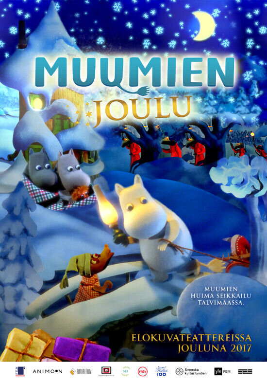 Muumien joulu / Moomins and the Winter Wonderland (2017) - poster 3