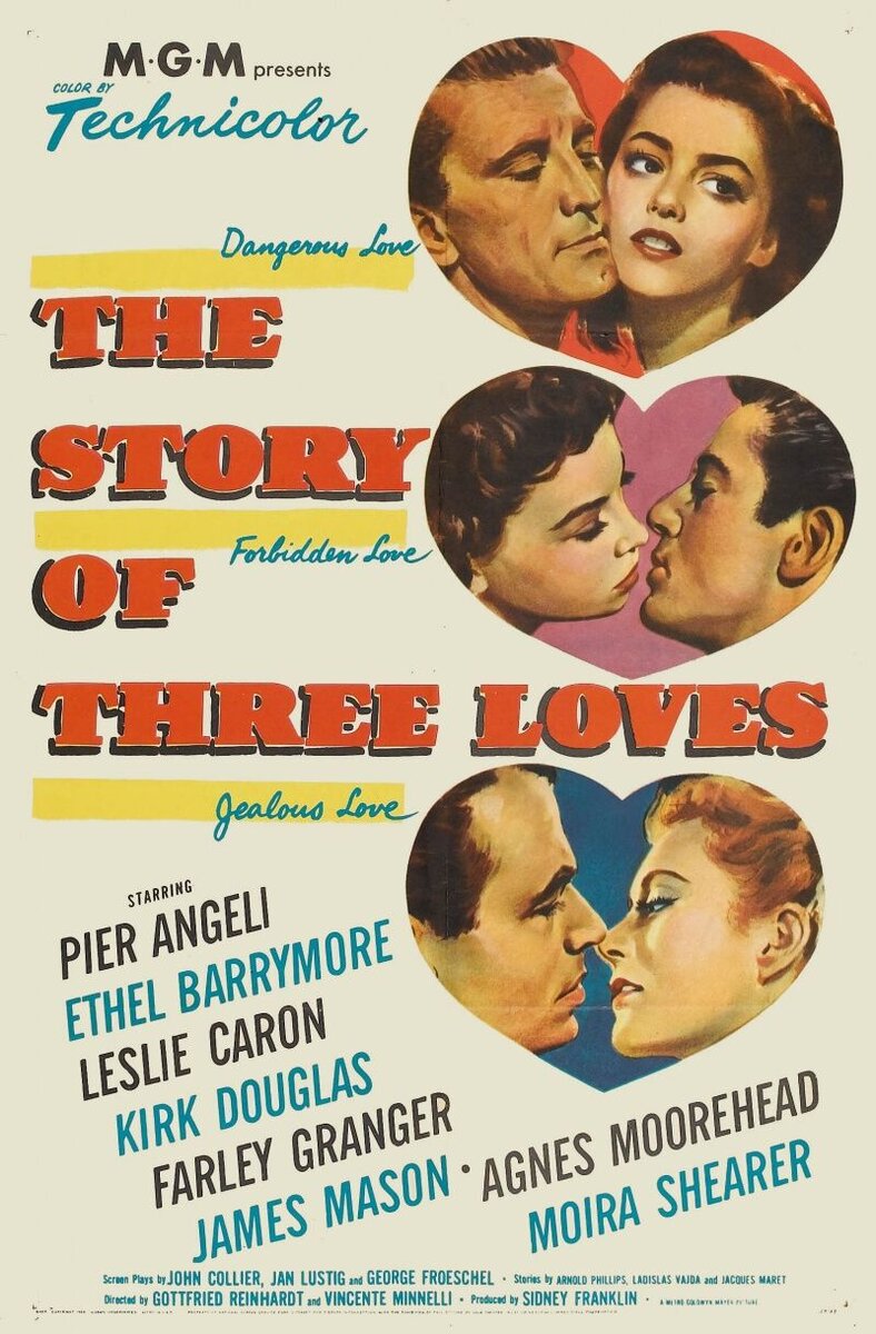Три истории любви (1953) - постер 1