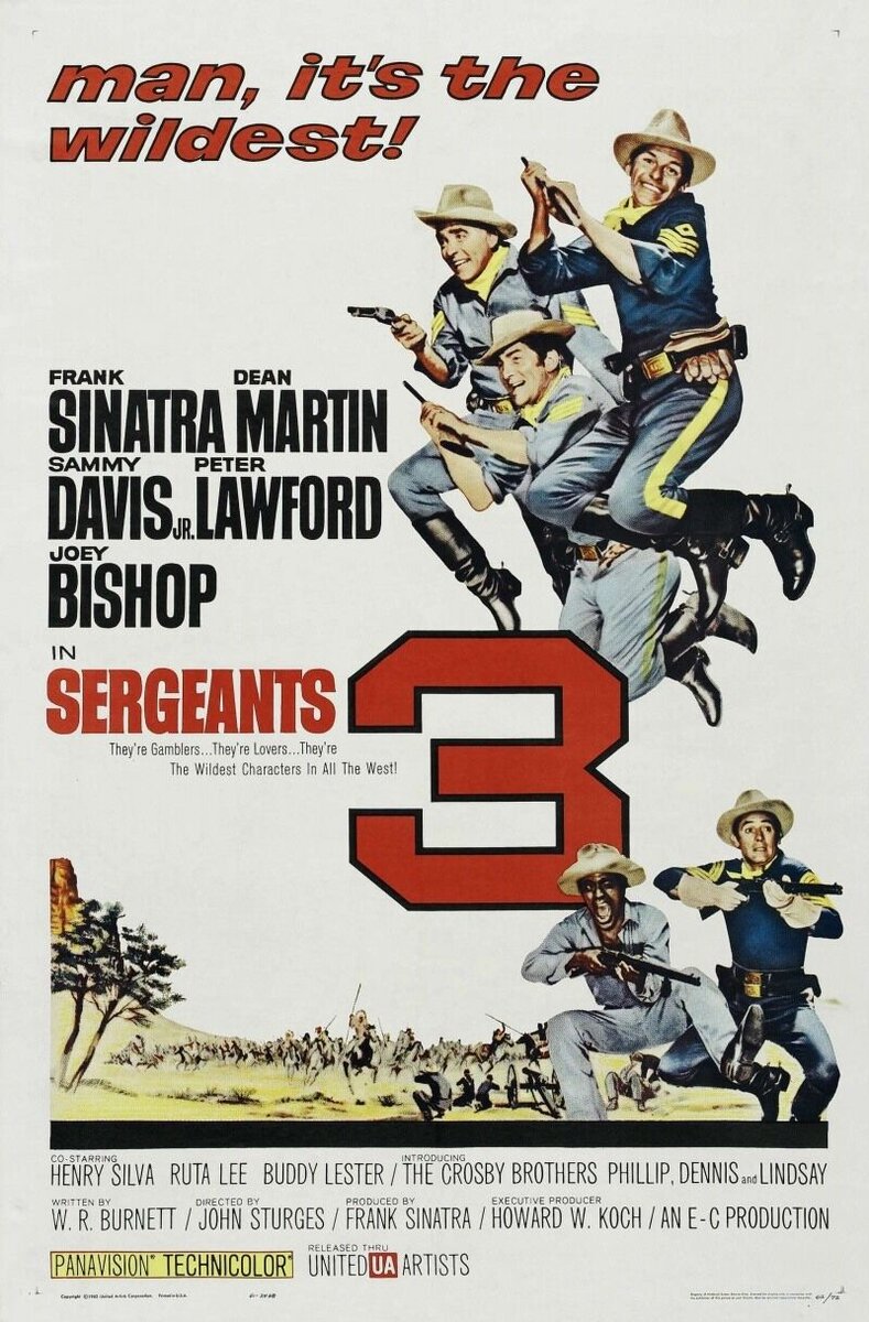 Sergeants 3 (1962) - poster 2
