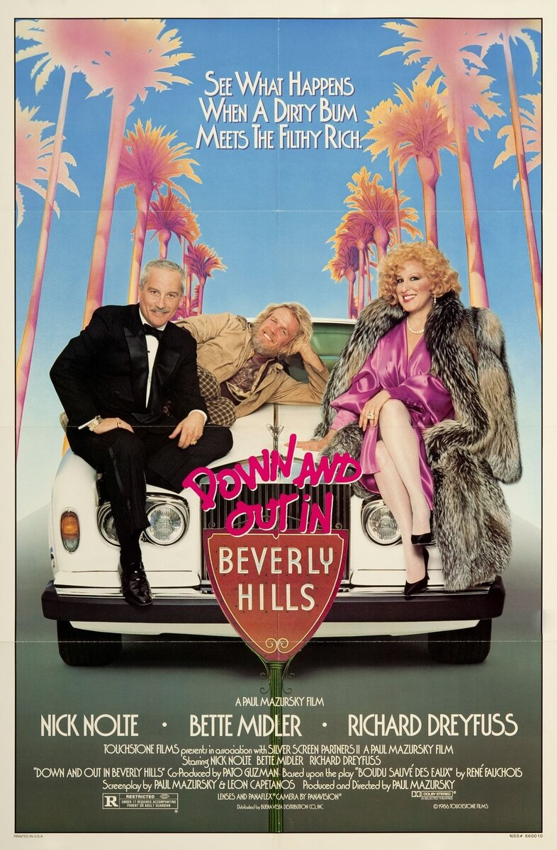 Down and Out in Beverly Hills (1986) - poster 2