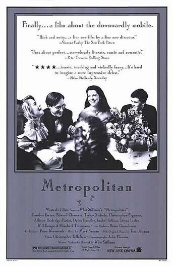 Metropolitan (1990) - poster 2