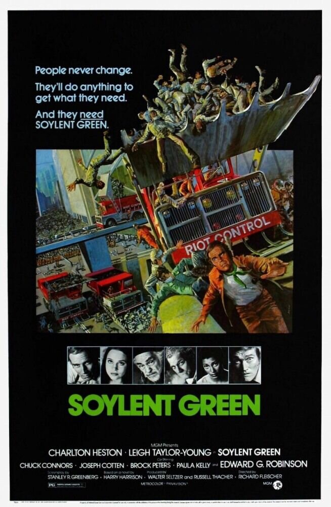 Зеленый сойлент (1973) - постер 1