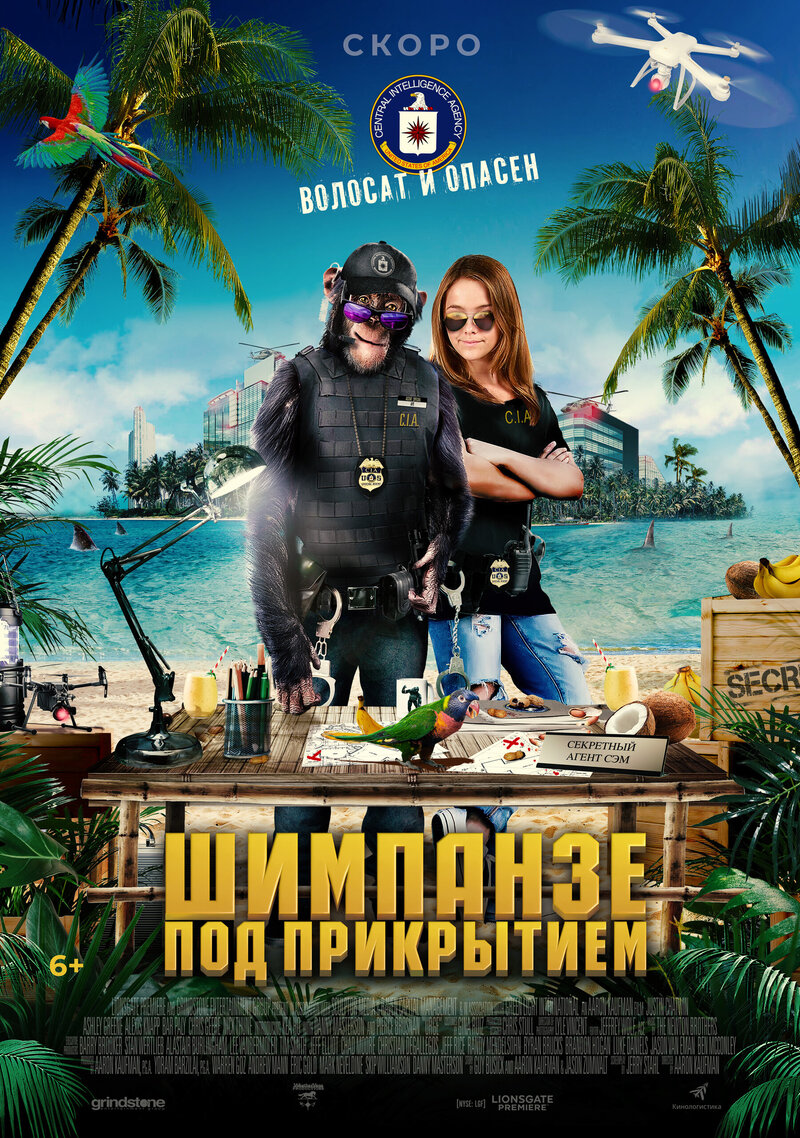 Шимпанзе под прикрытием (2021) - постер 1