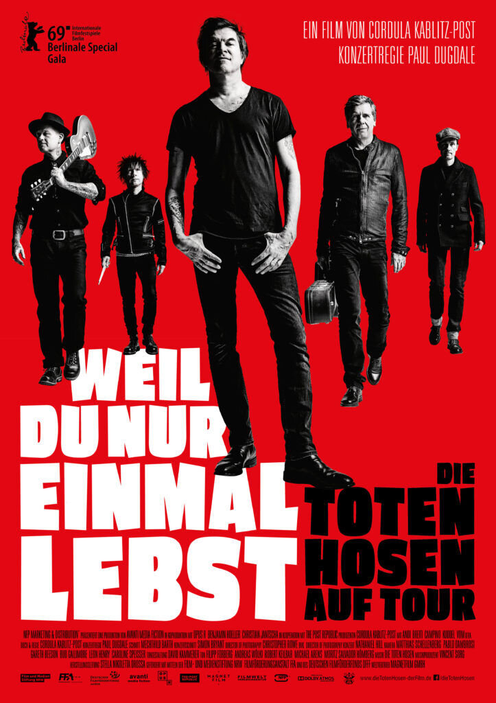 Живешь только однажды - Группа Die Toten Hosen в туре (2019) - постер 1